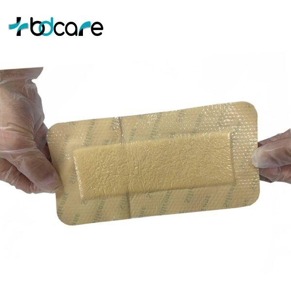 10*15cm silicone foam wound dressing