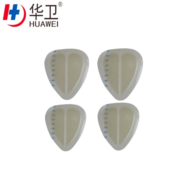 14*18 Cm with Thin Border Hydrocolloid Wound Dressing for Sacum | BDcare - Image 2