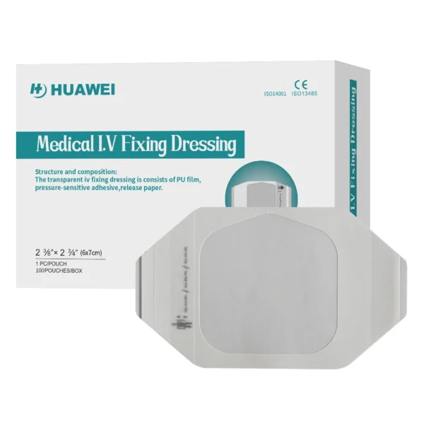 Waterproof Self-adhesive PU Film Dressing IV Catheter Fixing Dressing 6*7cm - Image 4