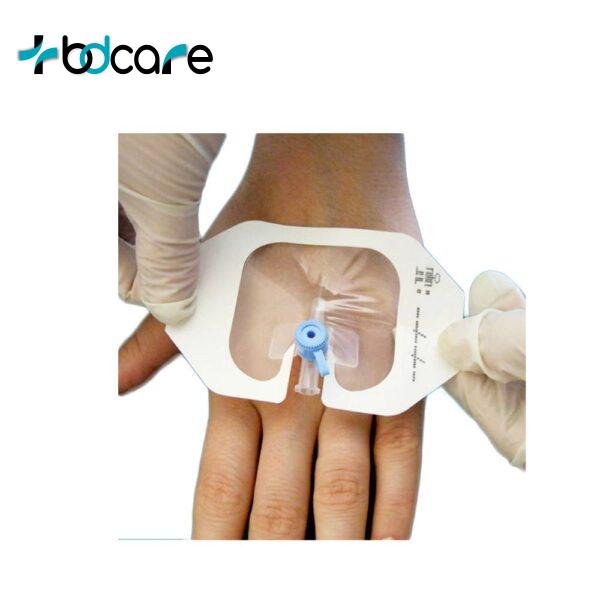 Oem IV Waterproof Self-adhesive PU Film for Cannula fixing Dressing I.V. Transparent Adhesive Advance Securement Dressing For Sale-Huawei